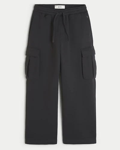 Hollister Feel Good Super Baggy Cargo Sweatpants