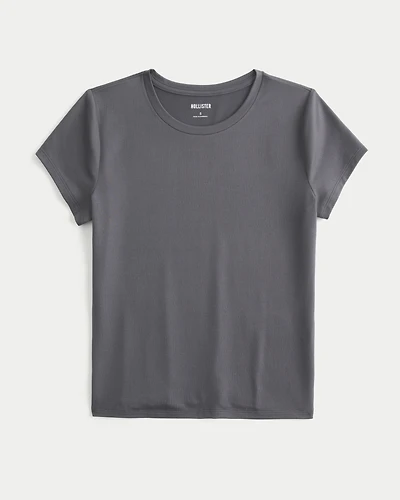 Seamless Fabric Crew Baby Tee