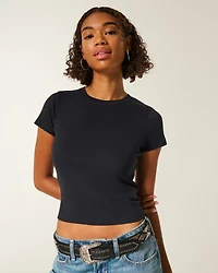 Easy Short-Sleeve Crew Baby Tee