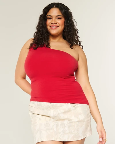 Asymmetrical One-Shoulder Top