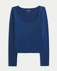 Seamless Fabric Scoop Top