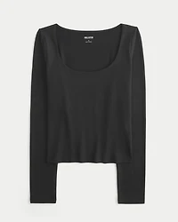 Seamless Fabric Scoop Top