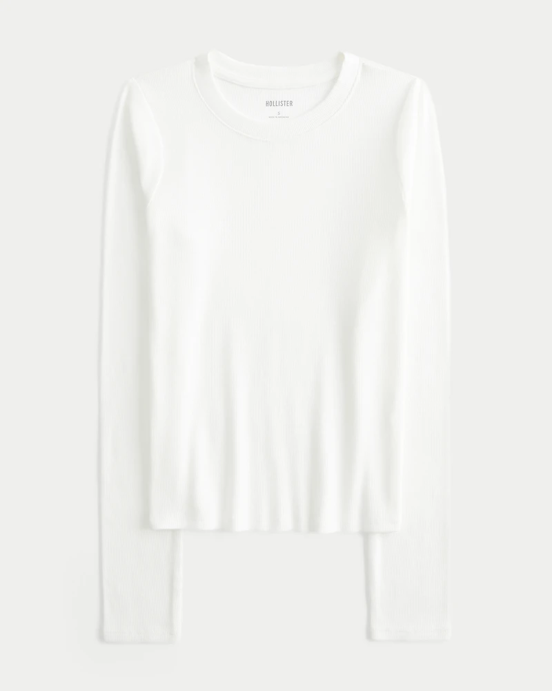 Long-Sleeve Crew Top