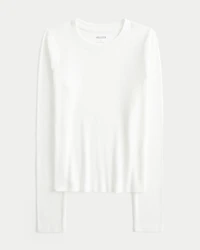 Long-Sleeve Crew Top