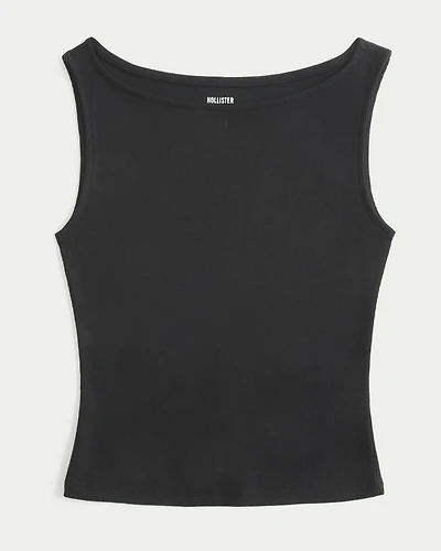 Slash-Neck Tank