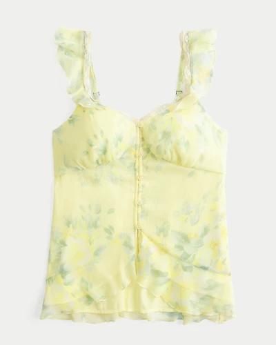 Easy Chiffon Babydoll Top