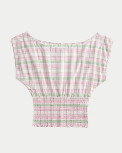 Banded Off-the-Shoulder Top
