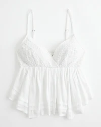 Lace Bust Babydoll Top