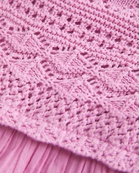 Easy Crochet-Style Babydoll Top