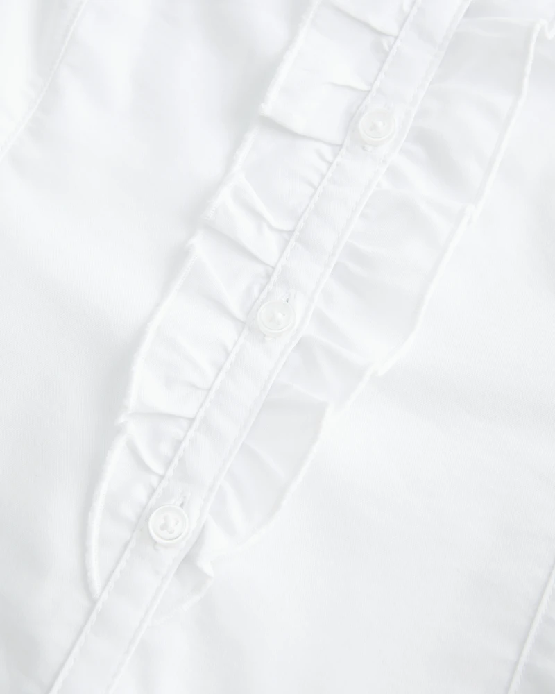 Short-Sleeve Tuxedo Shirt