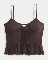Chiffon Ruffle Cami