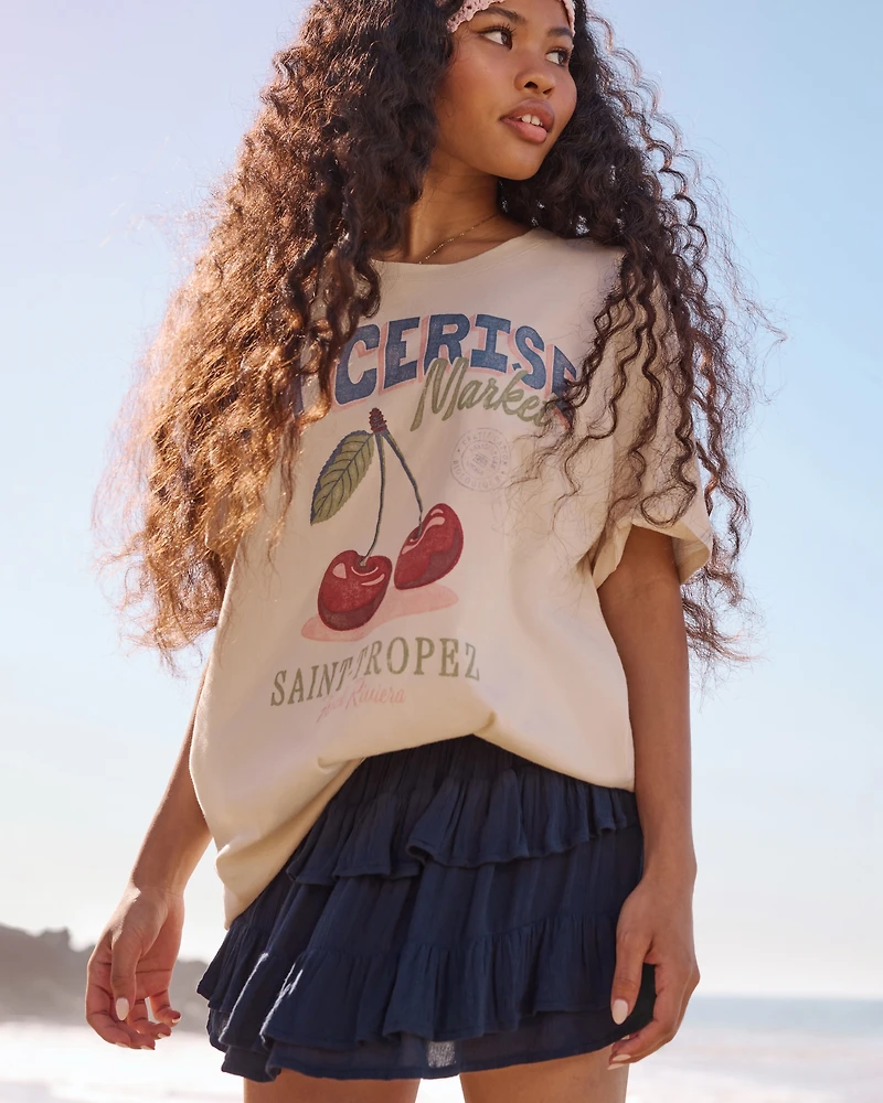 Tiered Mini Skort