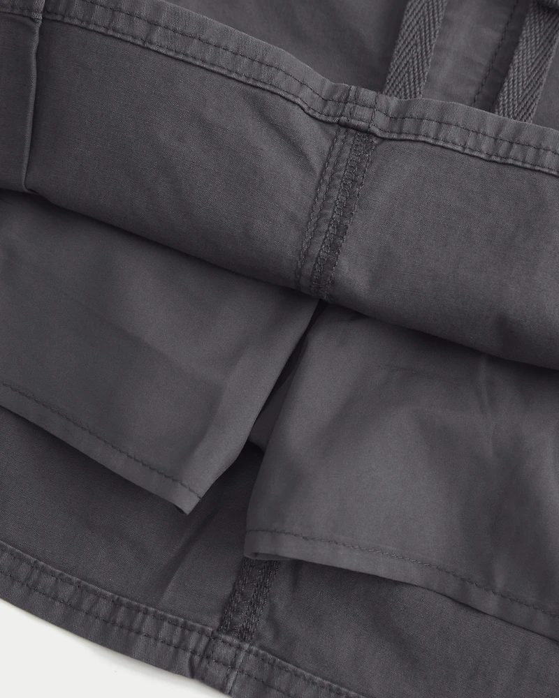 Pleated Mini Skirt