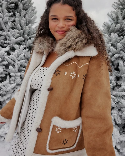 Faux Shearling Jacket