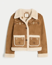 Faux Shearling Jacket