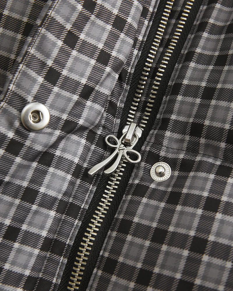 Faux Fur-Lined Puffer Jacket