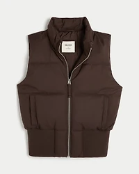Y2K Puffer Bomber Vest