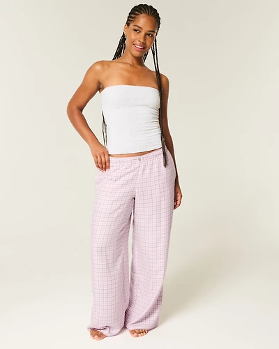 Baggy Flannel Pants