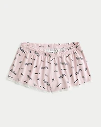 Always Cozy Class of '26 Senior Lace Trim Sleep Shorts