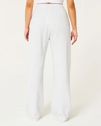 Wide-Leg Sweatpants