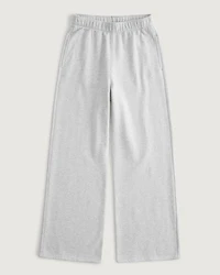 Wide-Leg Sweatpants