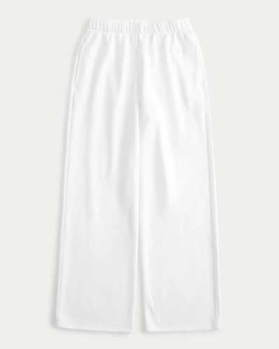 Hollister Feel Good Fleece Wide-Leg Pants