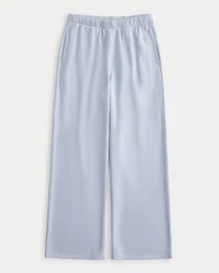 Hollister Feel Good Wide-Leg Fleece Pants