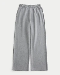 Hollister Feel Good Wide-Leg Fleece Pants