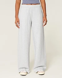 Wide-Leg Sweatpants