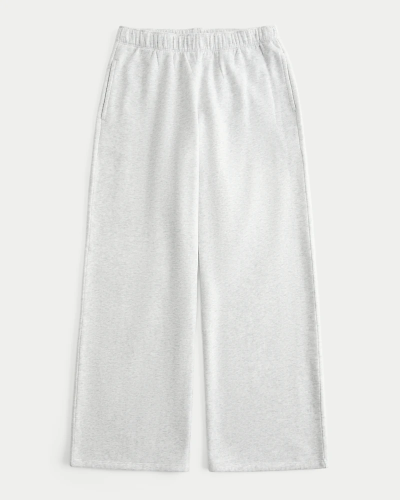 Wide-Leg Sweatpants