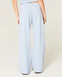 Wide-Leg Sweatpants