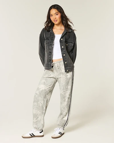 Camo Baggy Fleece Joggers