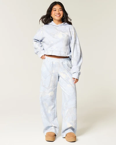 Camo Baggy Sweatpants
