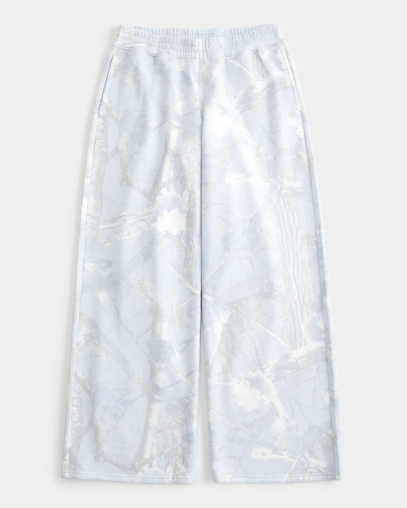 Camo Baggy Sweatpants