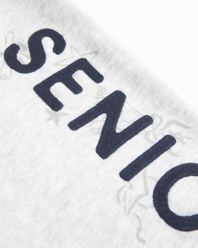 Hollister Feel Good Senior Graphic Bootcut Sweatpants