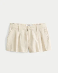 Hollister Livvy Low-Rise Linen-Blend Shorts 3