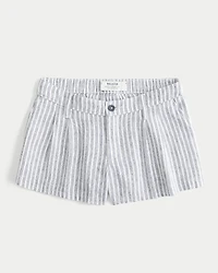 Hollister Livvy Low-Rise Linen-Blend Shorts