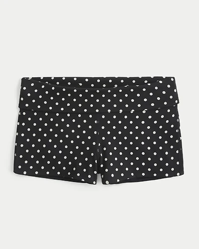 Reversible Knit Shortie Shorts