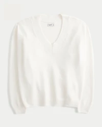 Hollister Comfy Cloud Oversized V-Neck Sweater