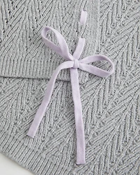 Easy Textured No-Close Cardigan