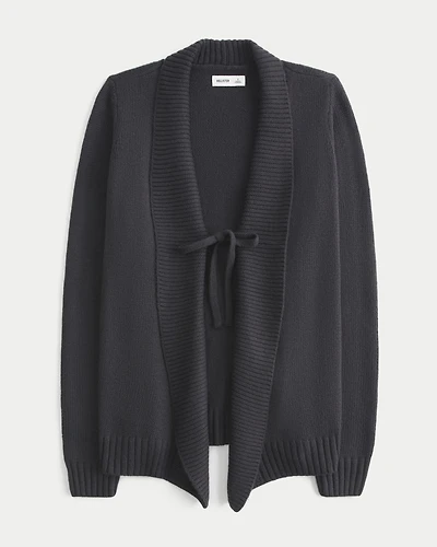 Boho Tie Front Cardigan