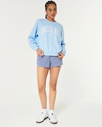 Easy Siesta Key Graphic Crew Sweatshirt