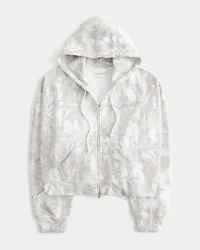 Easy Camo Zip-Up Hoodie