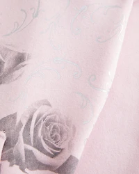 Rose Graphic Zip-Up Hoodie