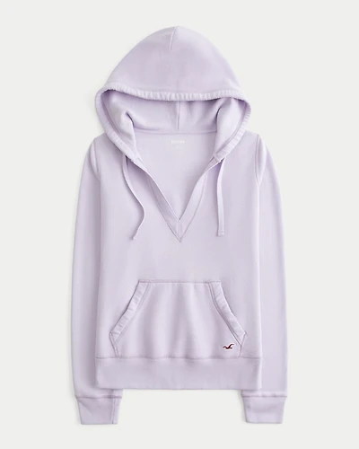 Hollister Feel Good V-Neck Hoodie