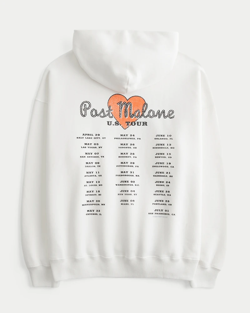 Hollister Feel Good Oversized Post Malone Graphic Hoodie