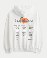 Hollister Feel Good Oversized Post Malone Graphic Hoodie