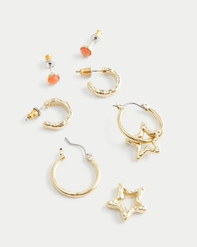 Star Hoop Earring 3-pack