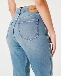 Curvy Ultra High-Rise Medium Wash Mom Jeans