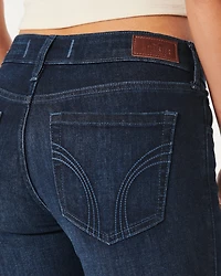 Low-Rise Dark Wash Super Skinny Jeans